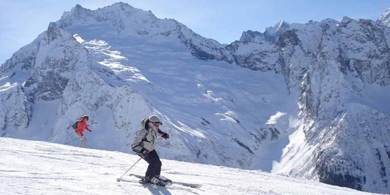 Горнолыжный Домбай из Минска